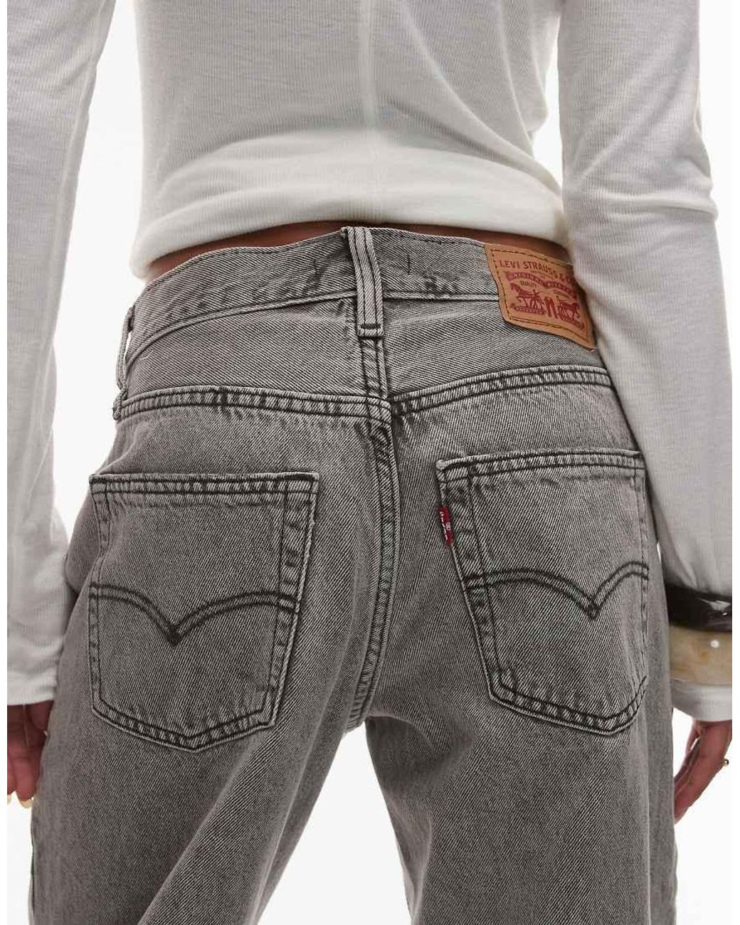 Levi's Gray '94 Baggy Jeans