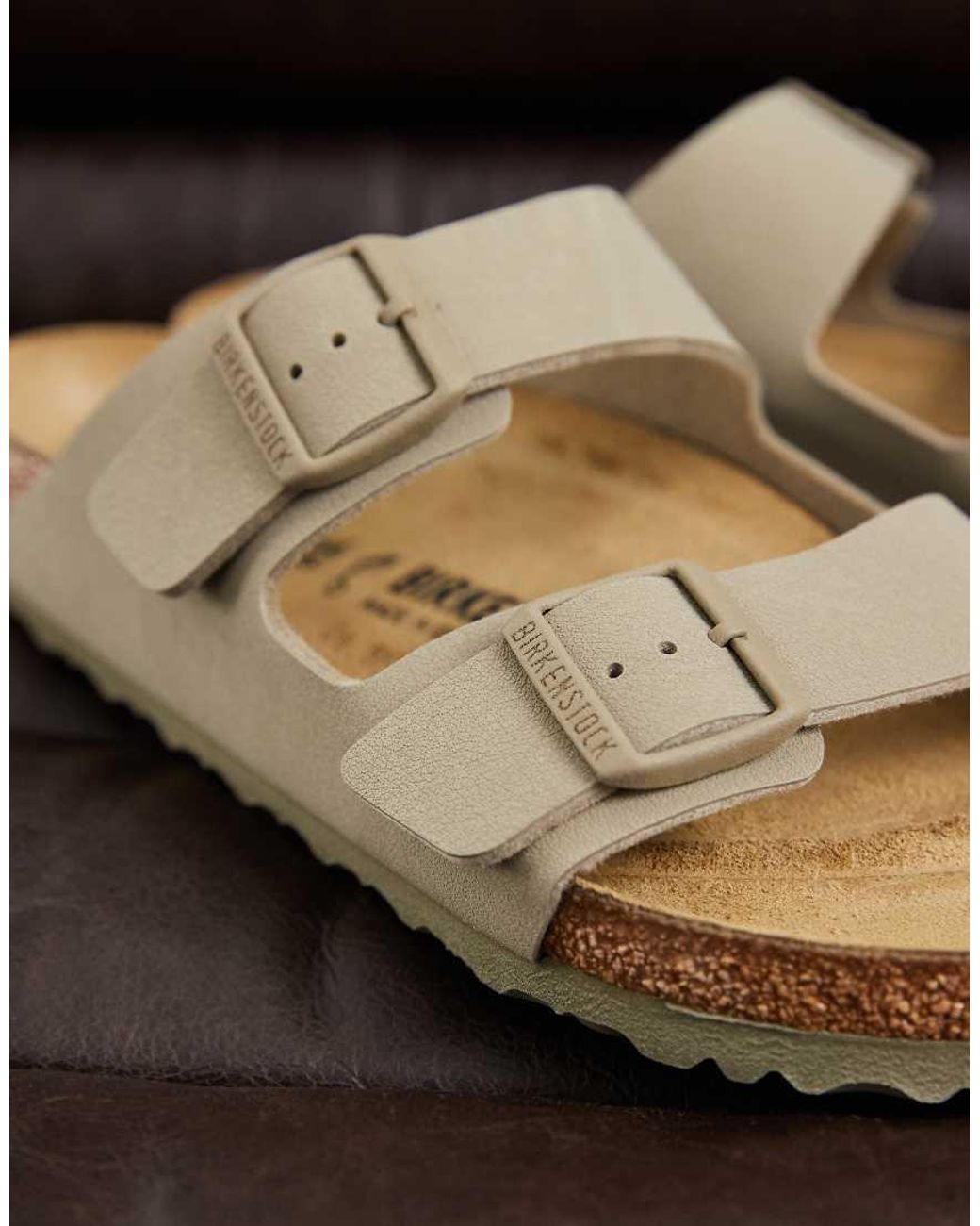 Birkenstock Black Arizona Birko-flor Sandals
