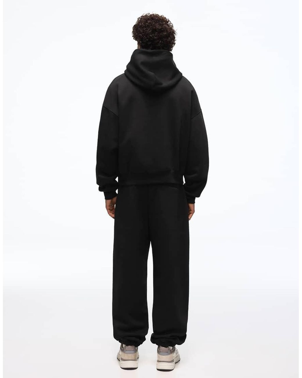 Bershka Black Volume joggers for men
