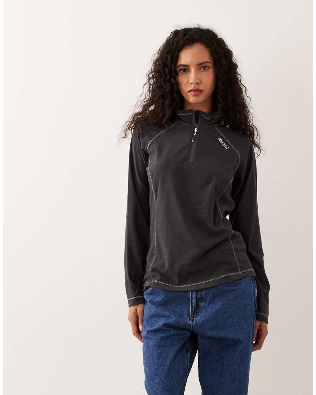 Regatta Blue Montes Lightweight Half-Zip Fleece