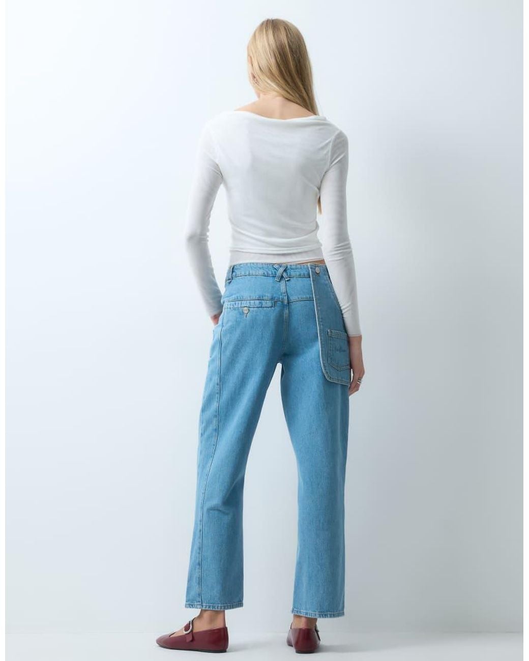 House Of Sunny Blue Cowboy Denim Jeans