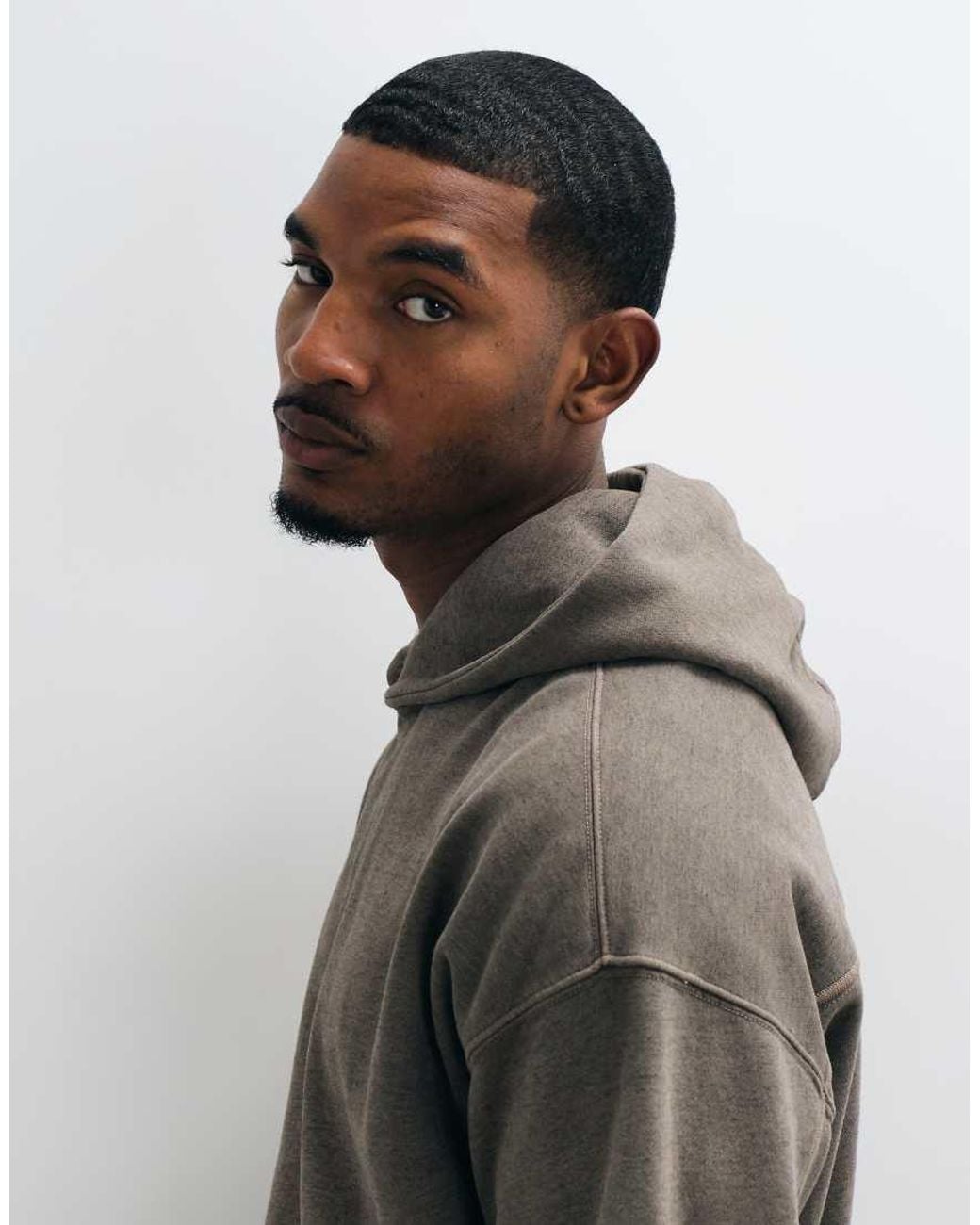 Abercrombie & Fitch Gray Essential Hoodie for men