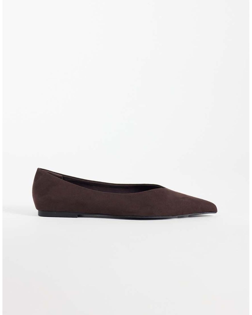ASOS Black Lari Pointed Ballets
