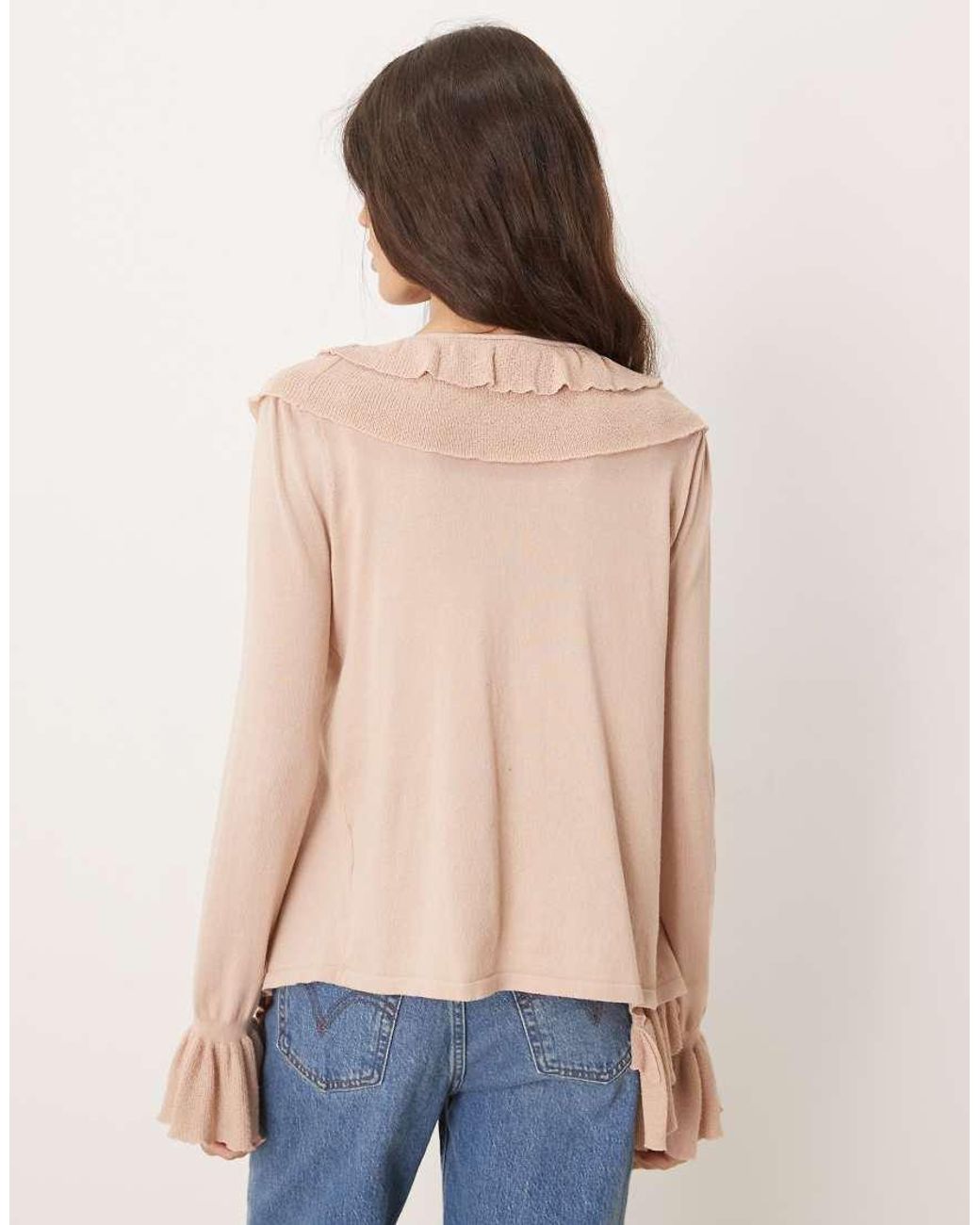 Glamorous Blue Waterfall Cardigan