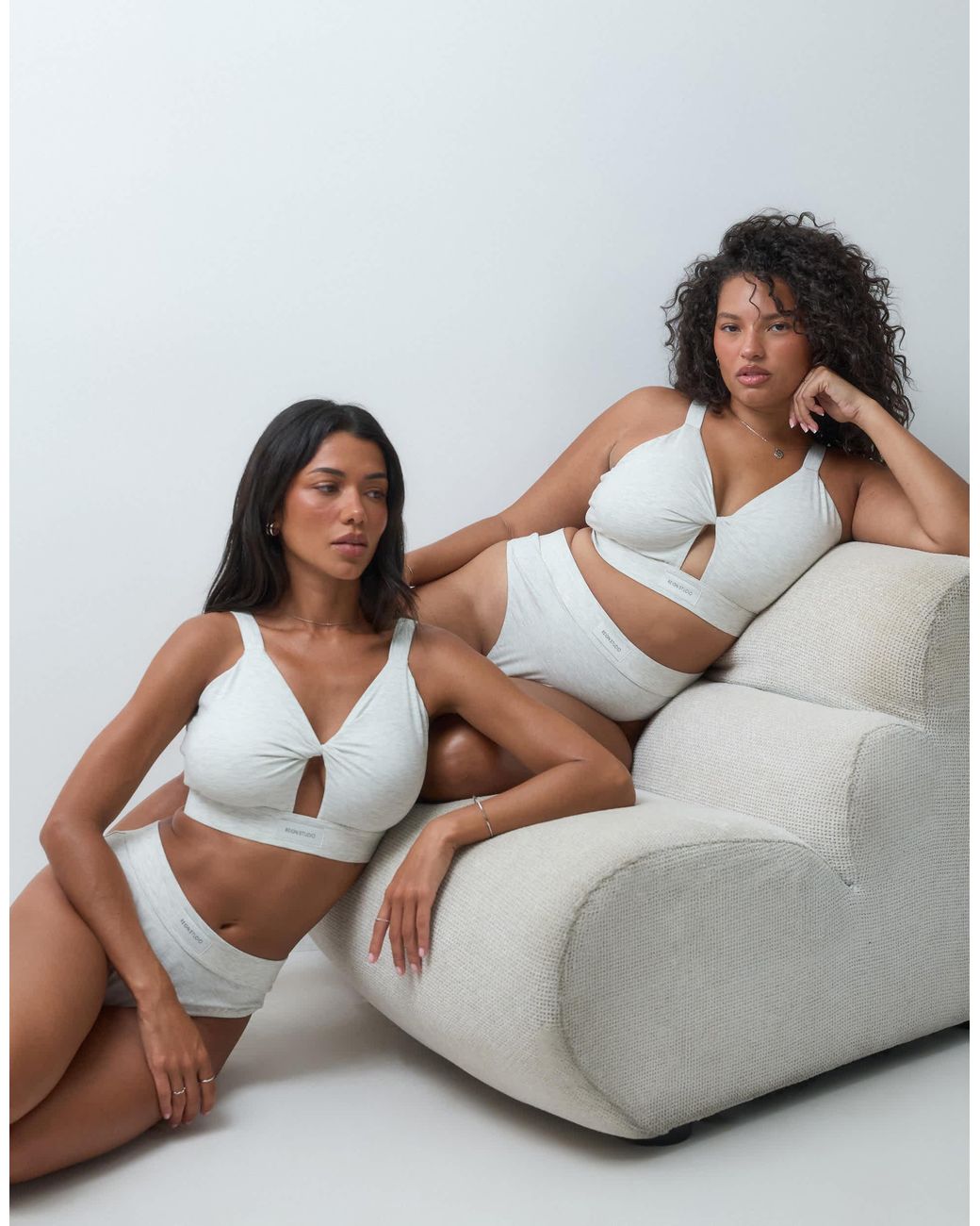 String taille haute chiné Reign Studio en coloris Brown