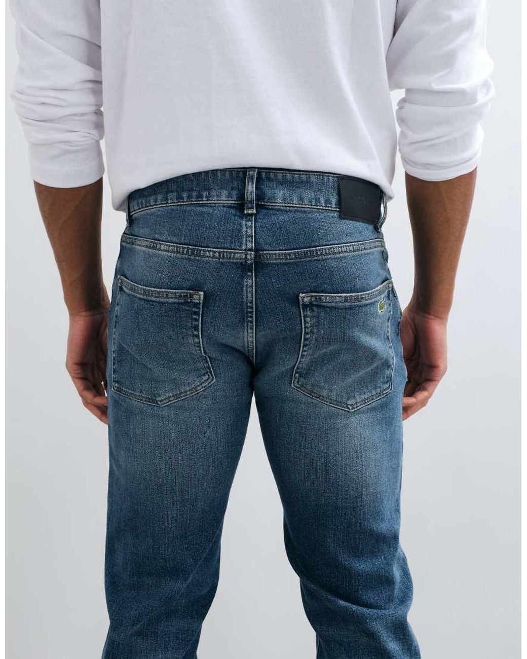 Lacoste Blue Slim Fit Indigo Jeans for men