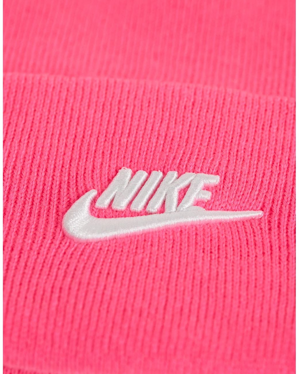 Nike Peak beanie in Pink für Herren