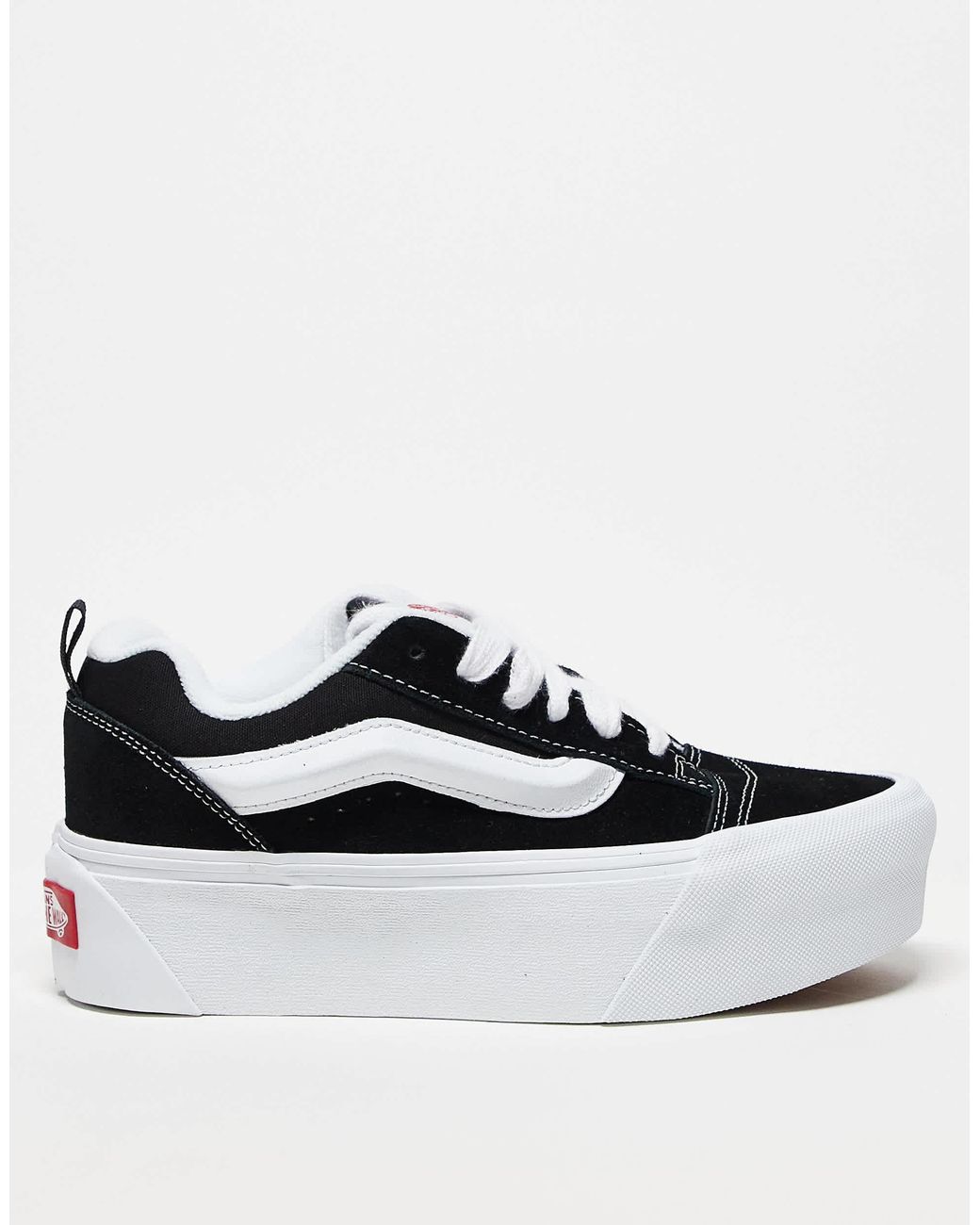 Knu - baskets à plateforme Vans en coloris White