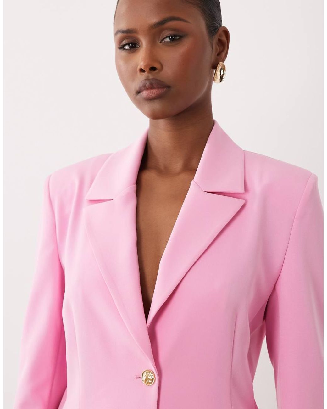 ASOS Pink Co-ord Tailored Blazer