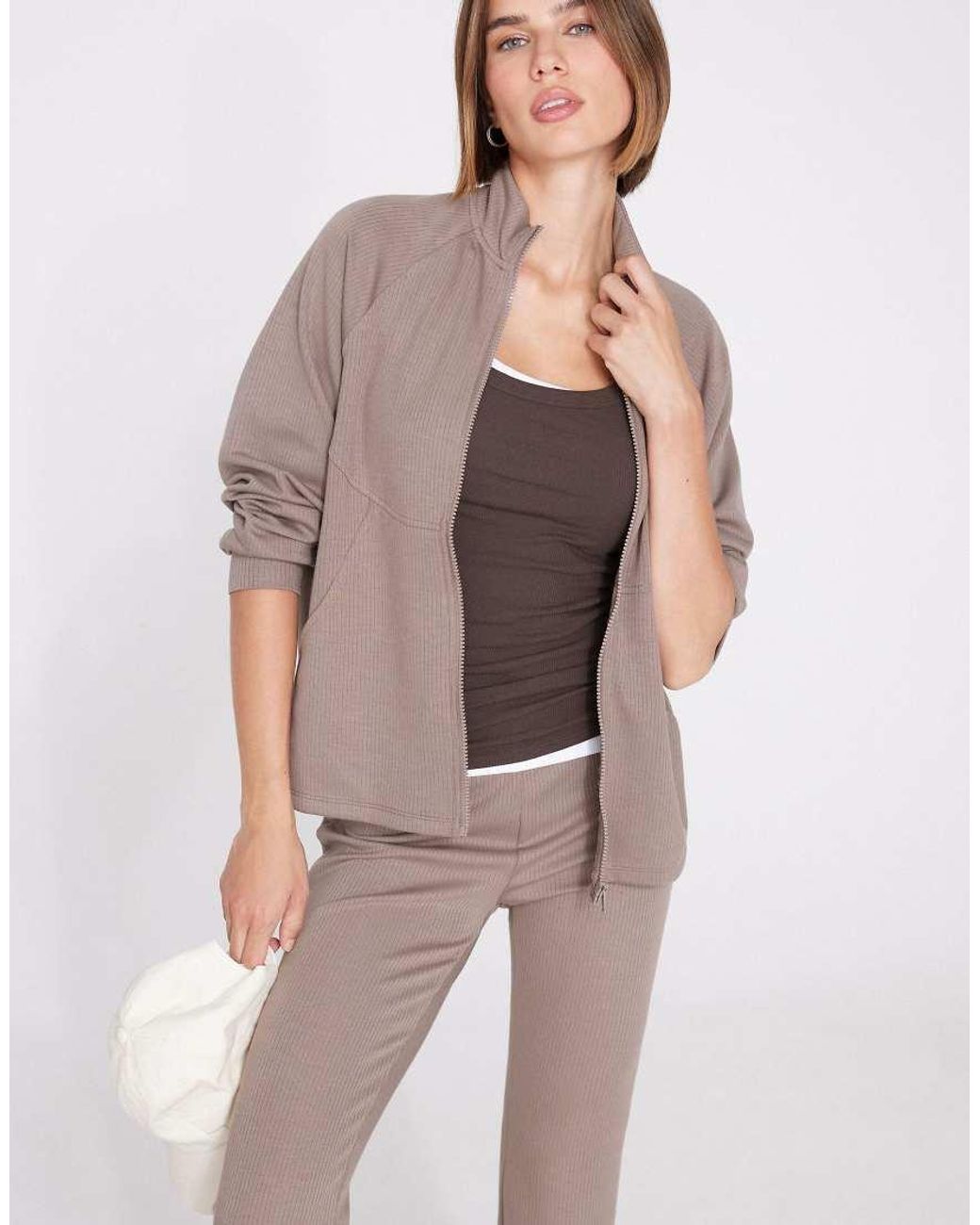 Tezenis Brown Superior Softness Sweatshirt