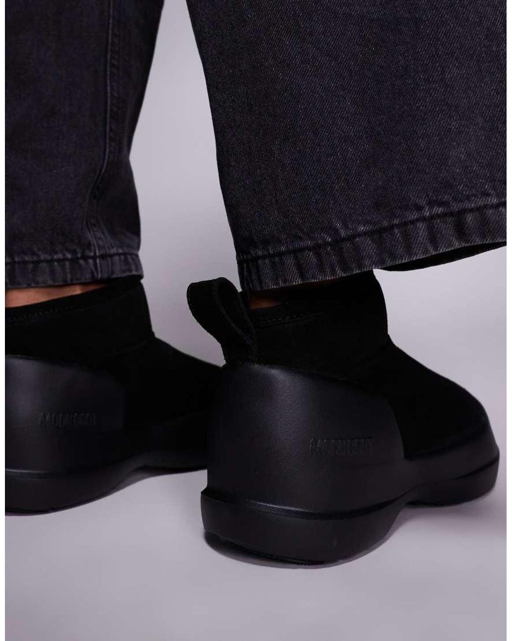 Moon Boot Black Moonboot Mezzaluna Boot