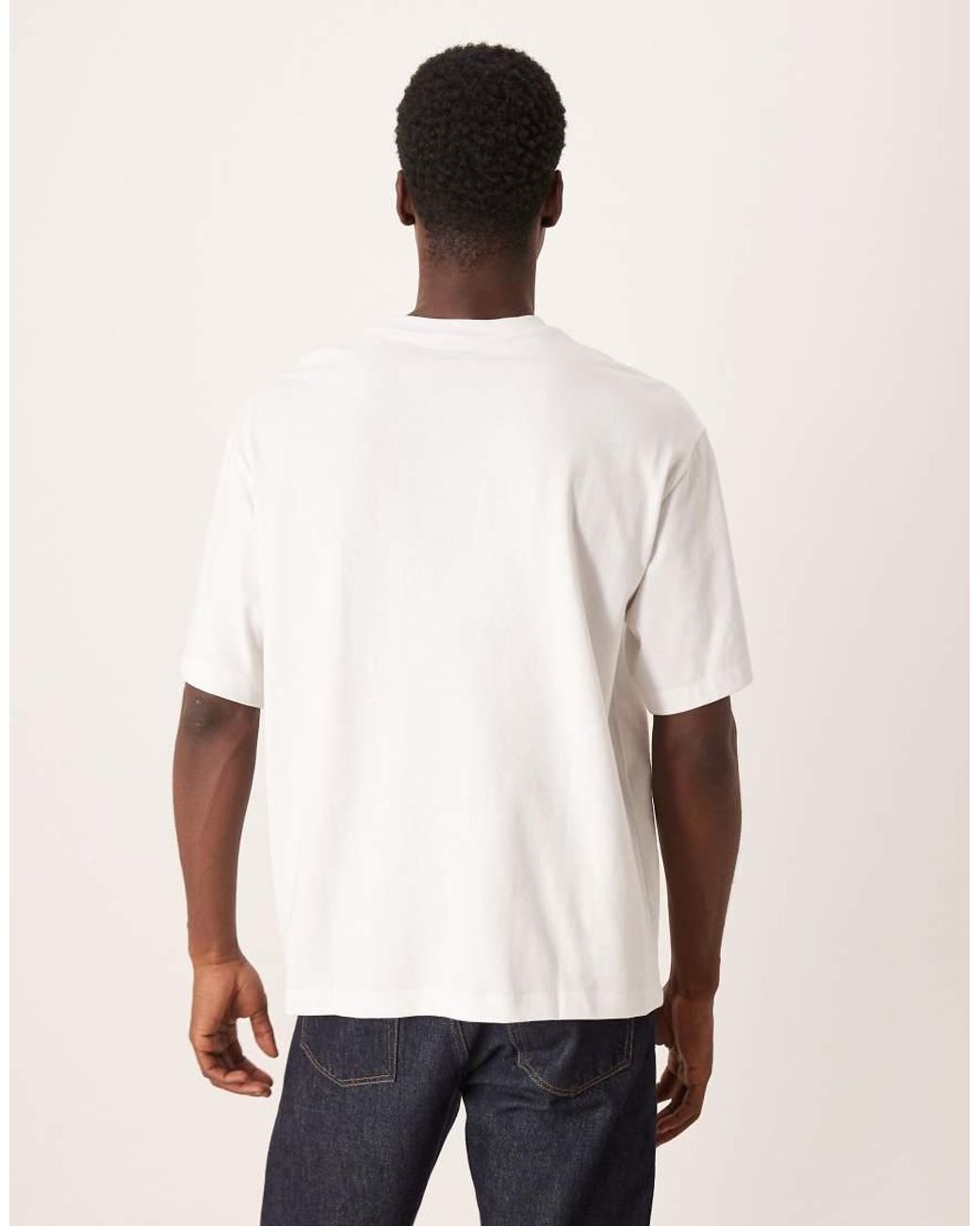 Calvin Klein Natural Large Script Graphic T-shirt for men