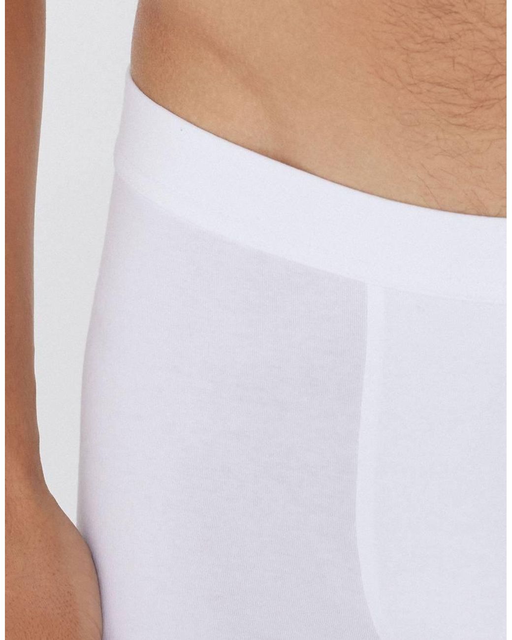 Tezenis White Stretch Cotton Boxers for men