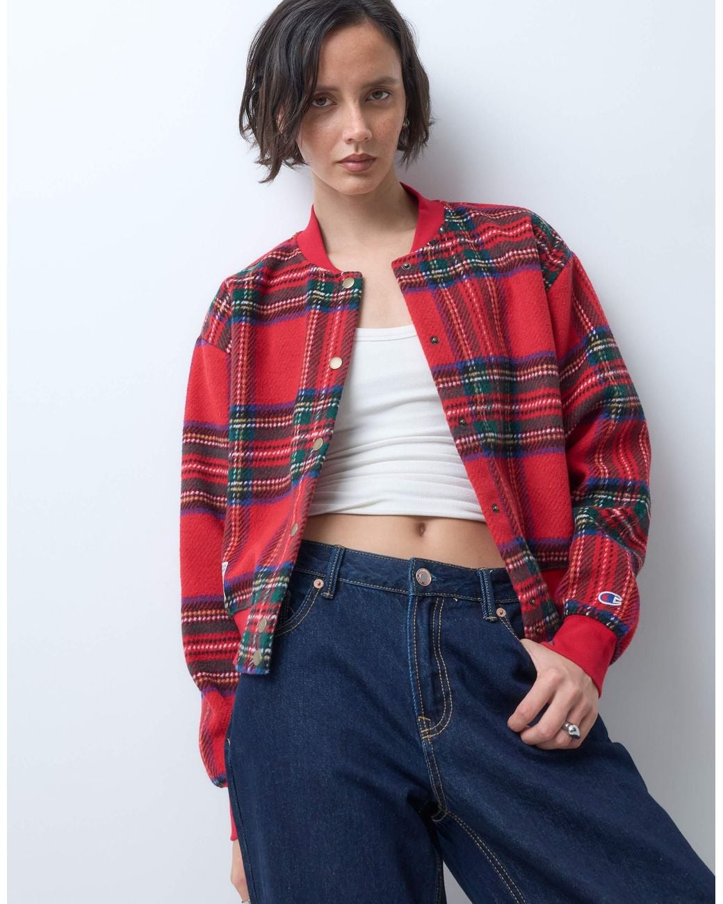 Bomber Champion en coloris Red
