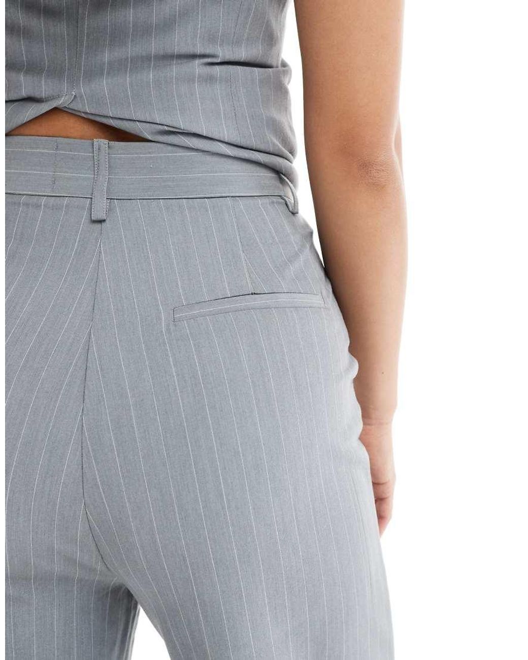 NARRATED Blue Wide Leg Trousers
