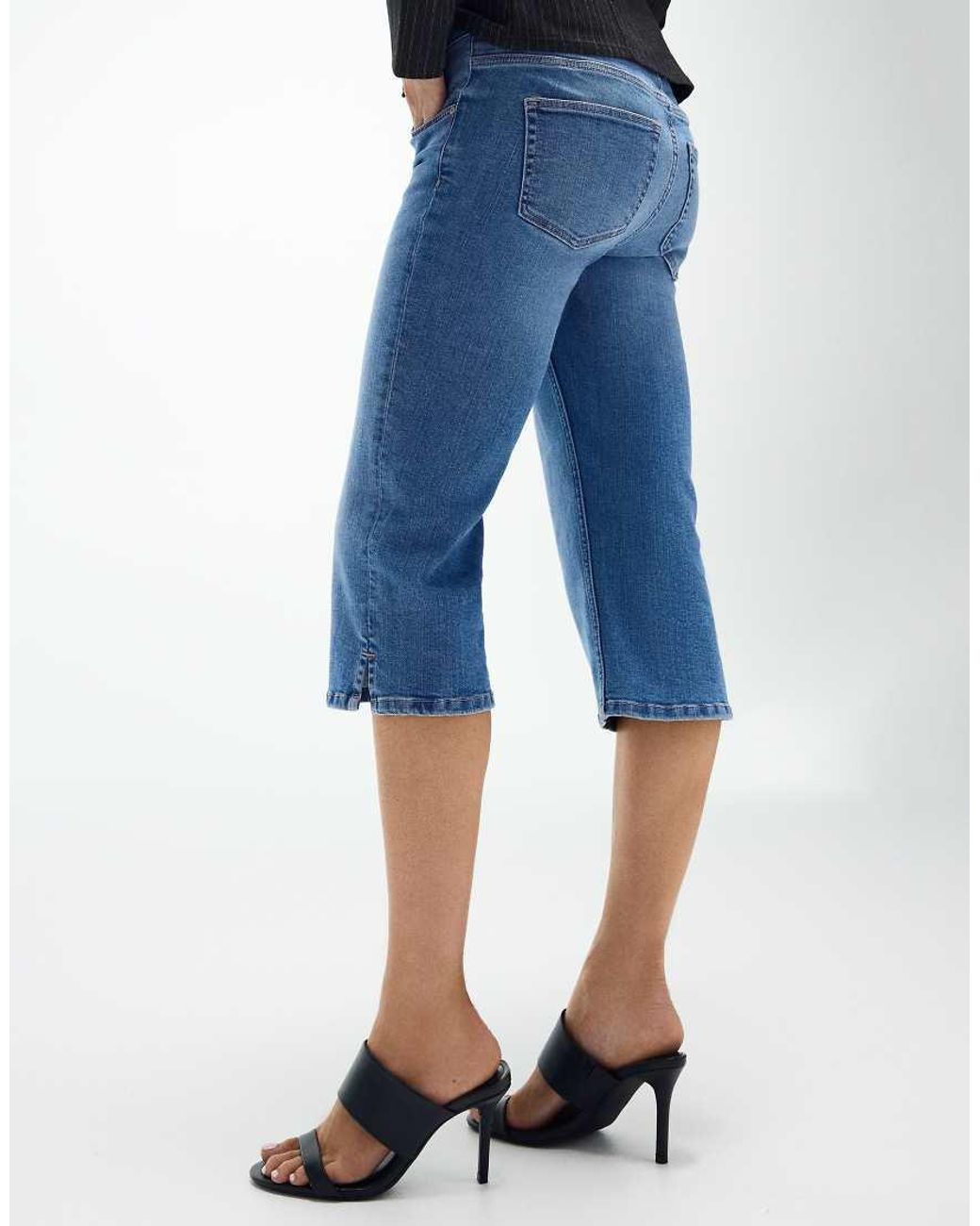 Bershka Blue Capris