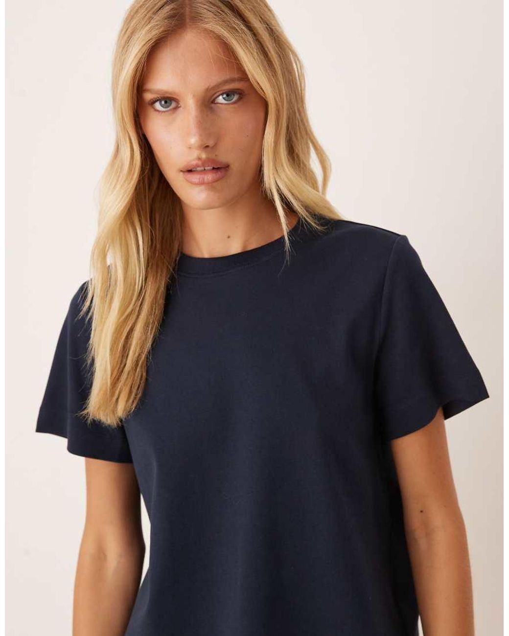 Aware Blue Heavy Weight Boxy T-shirt