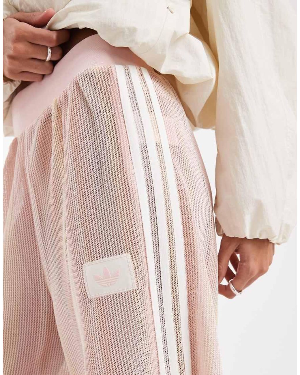 Adidas Originals Natural Firebird Knit Track Pants