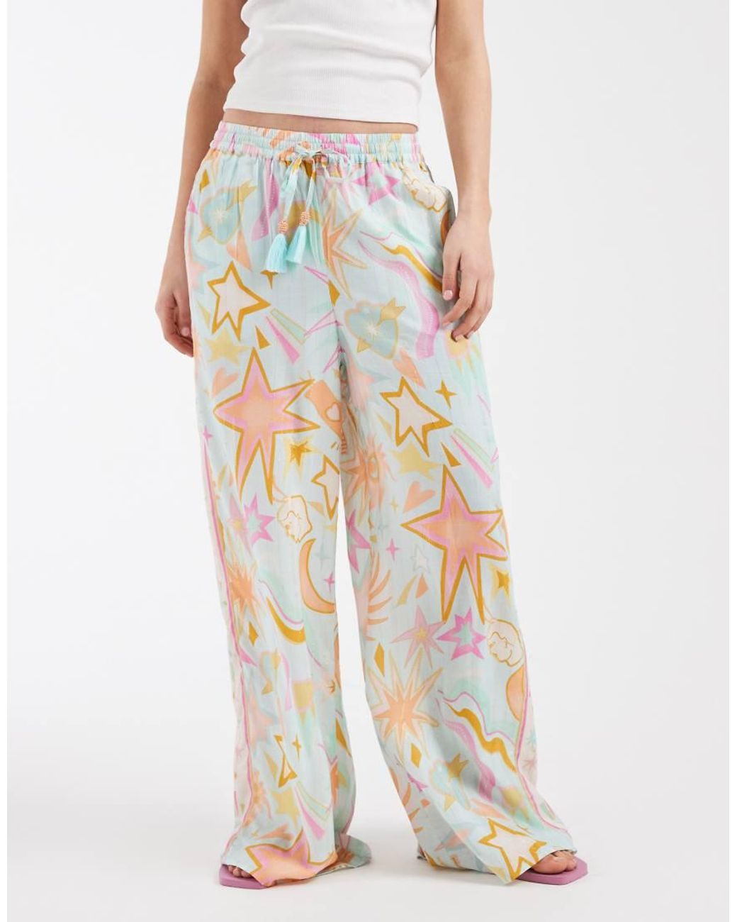 Never Fully Dressed White Beach Trousers