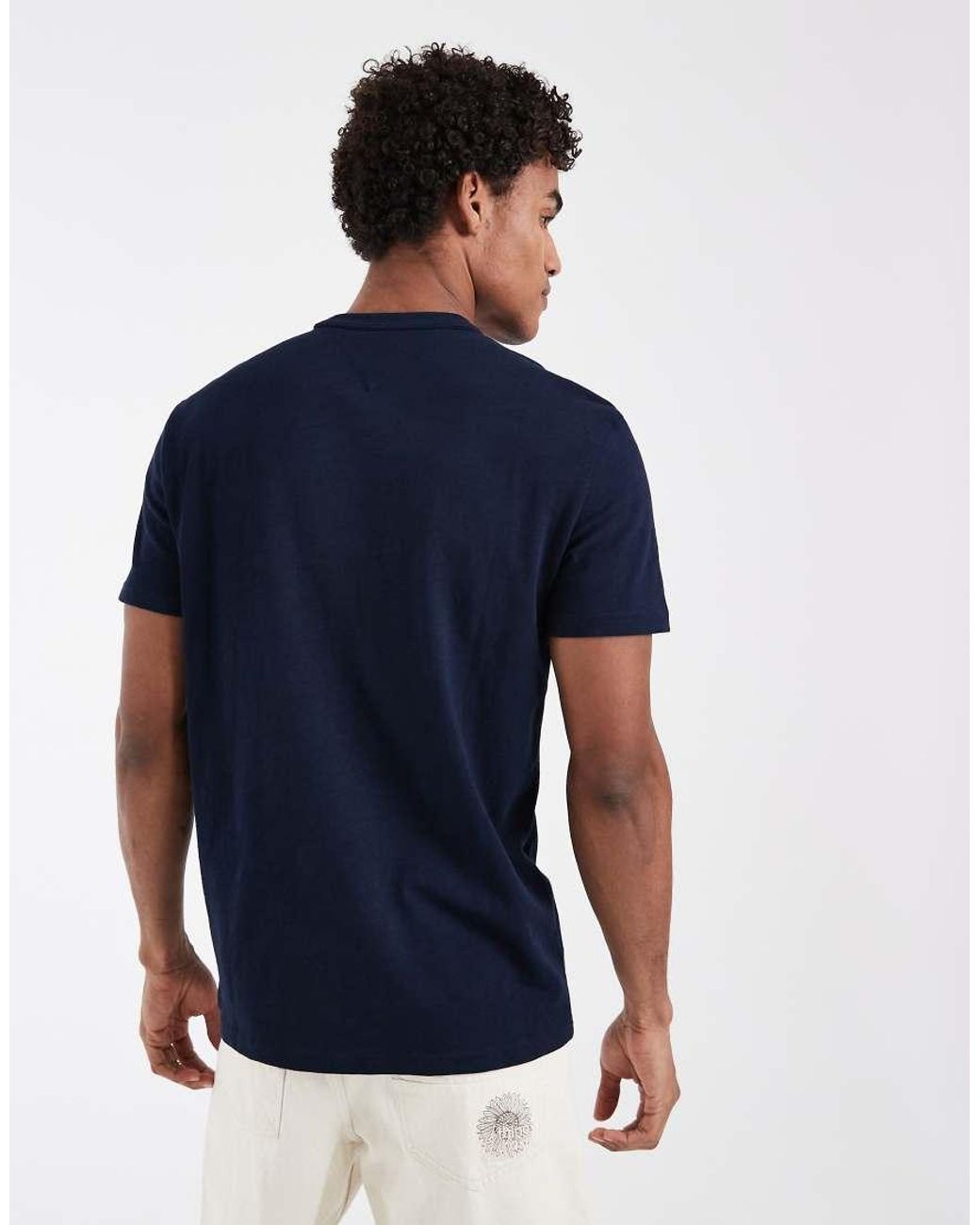 Tommy Hilfiger Blue Sailing Logo T-shirt for men