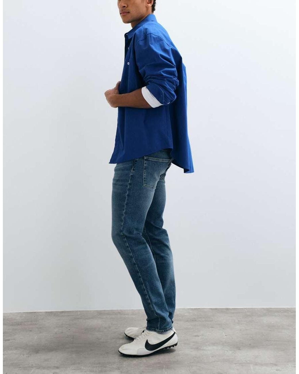 Lacoste Blue Slim Fit Indigo Jeans for men