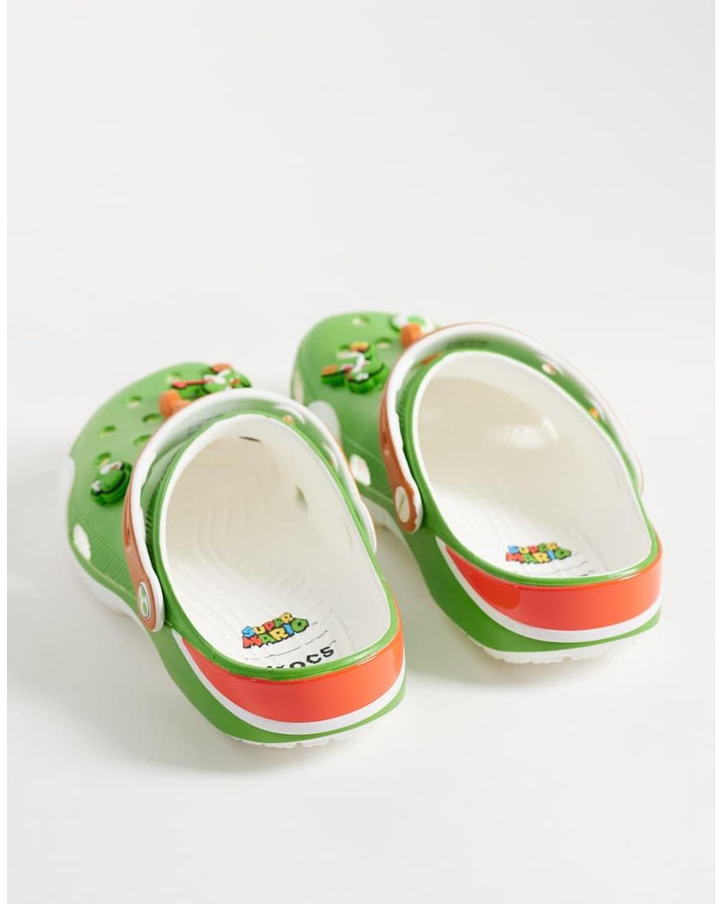 CROCSTM Green Yoshi Classic Clogs