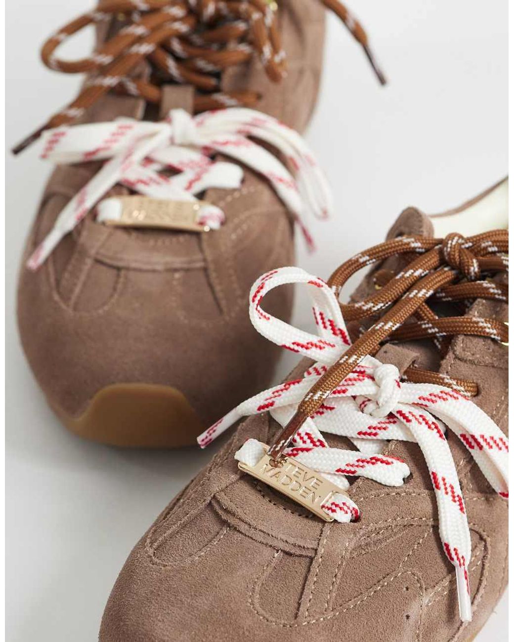 Steve Madden Brown Asiel Trainers