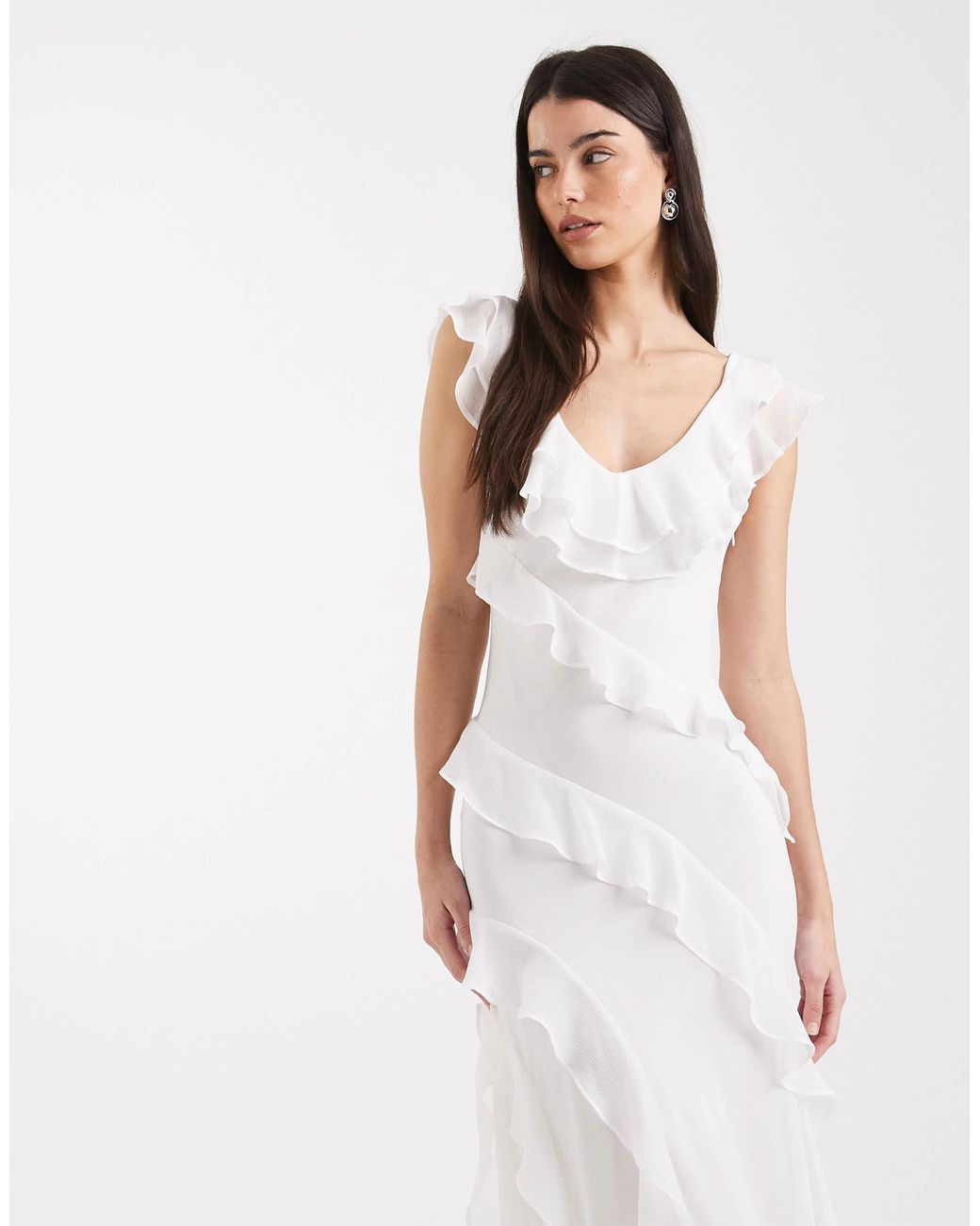 Robe Forever New en coloris White