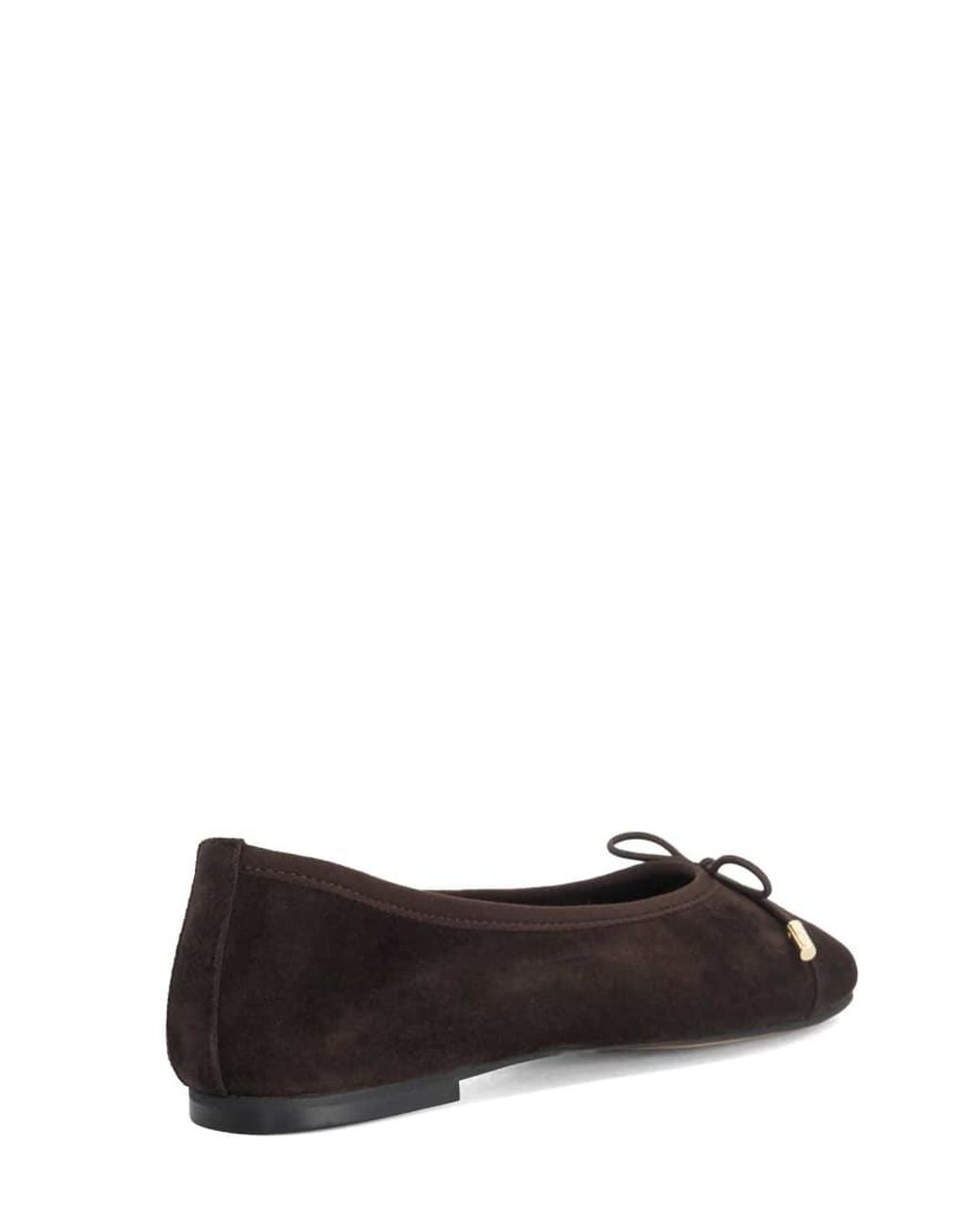 Dune Brown Haliah Ballet Pumps