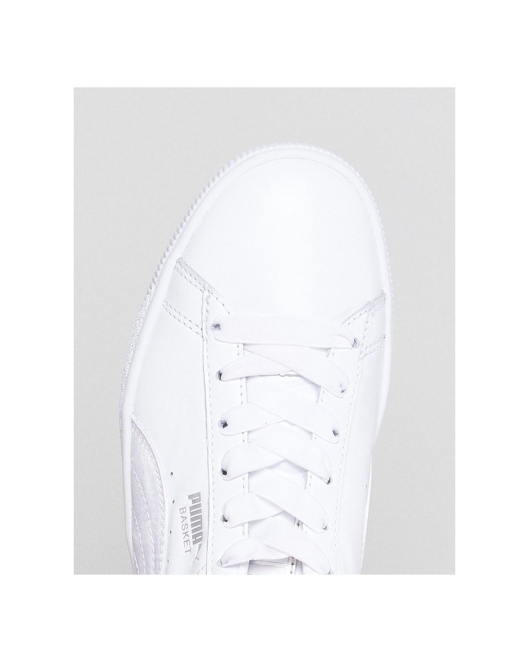 PUMA Wildleder – Sneaker aus weißem Wildleder mit Schleife in Weiß | Lyst AT