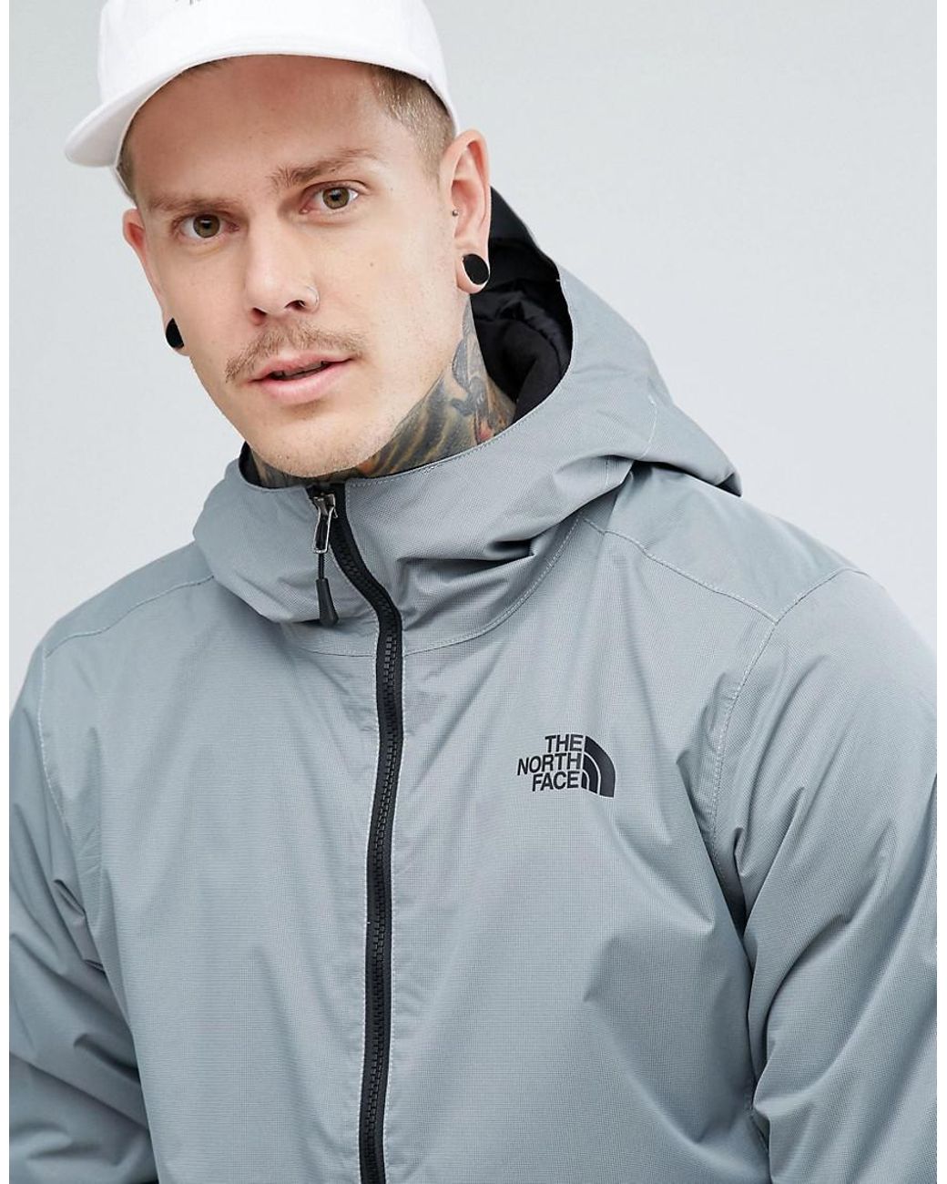 The North Face Synthetic Quest Insulated Waterproof Jacket In Grey in Grey  for Men | Lyst Australia