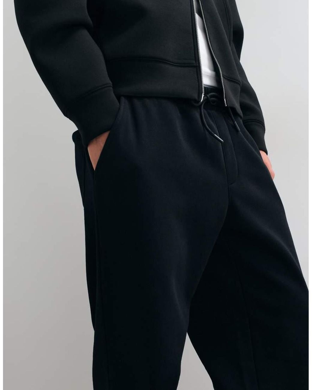 Jack & Jones Blue Wide Cuffed joggers for men