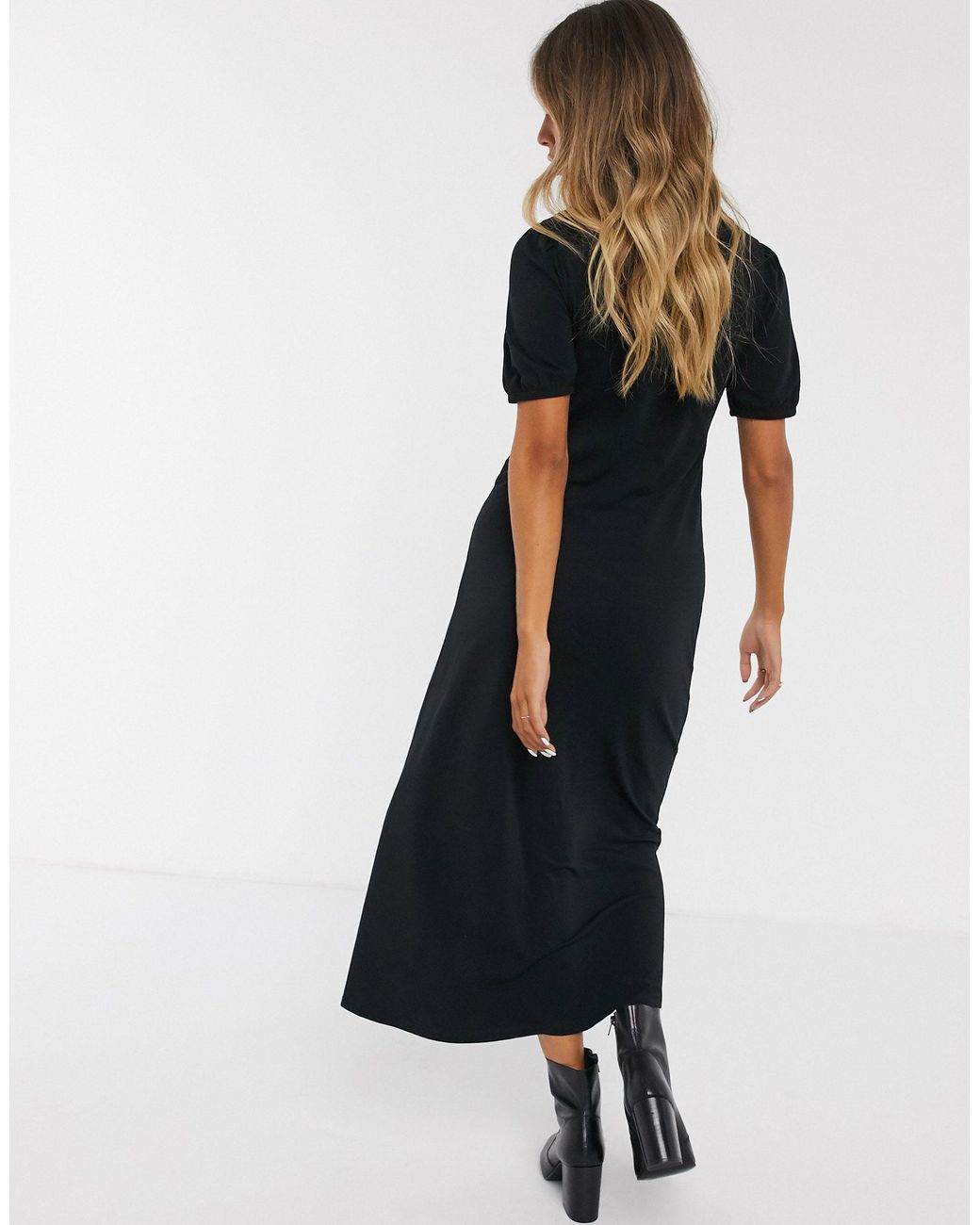 collared tea dress