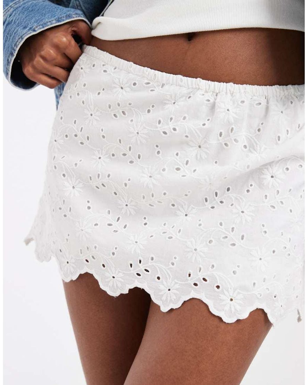 Free People Blue Eyes On You Skort