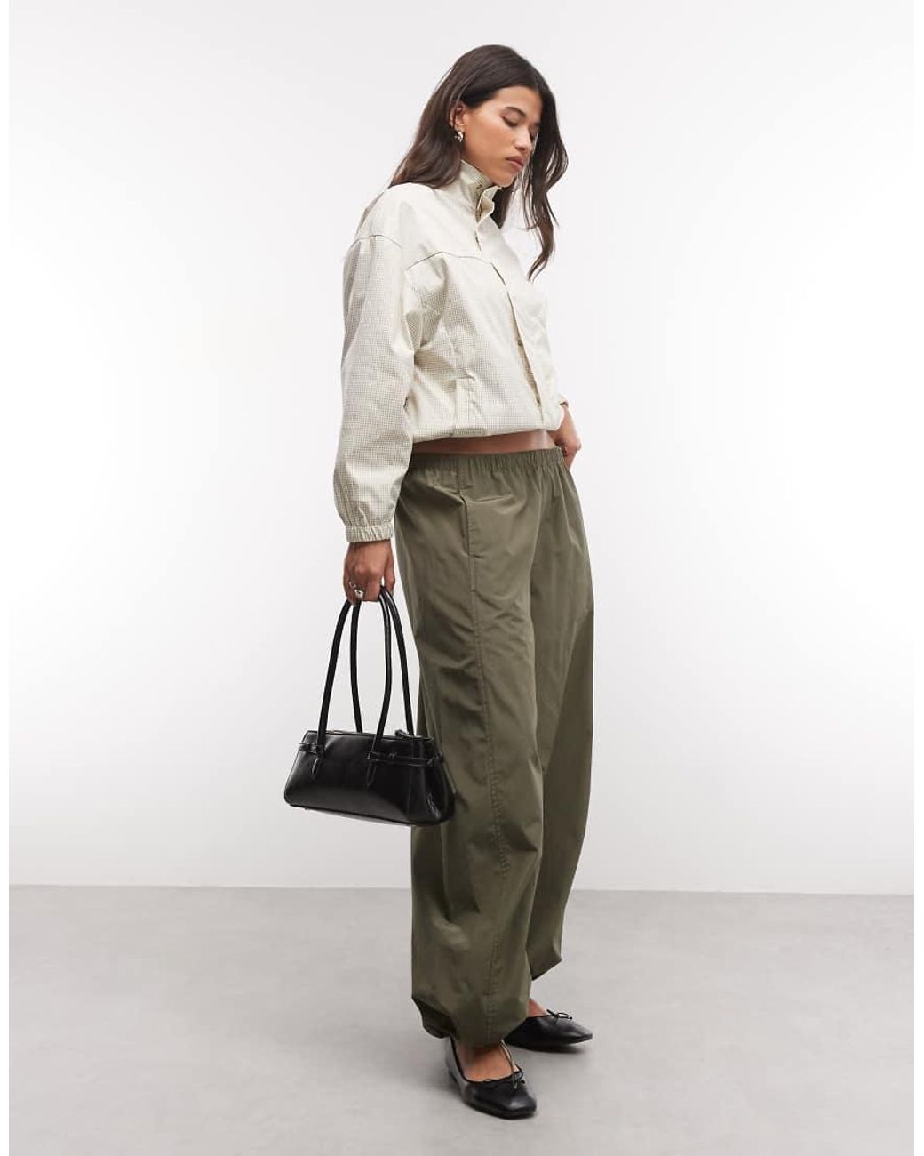 Liquor N Poker Natural Funnel Neck Zip Through Jacket