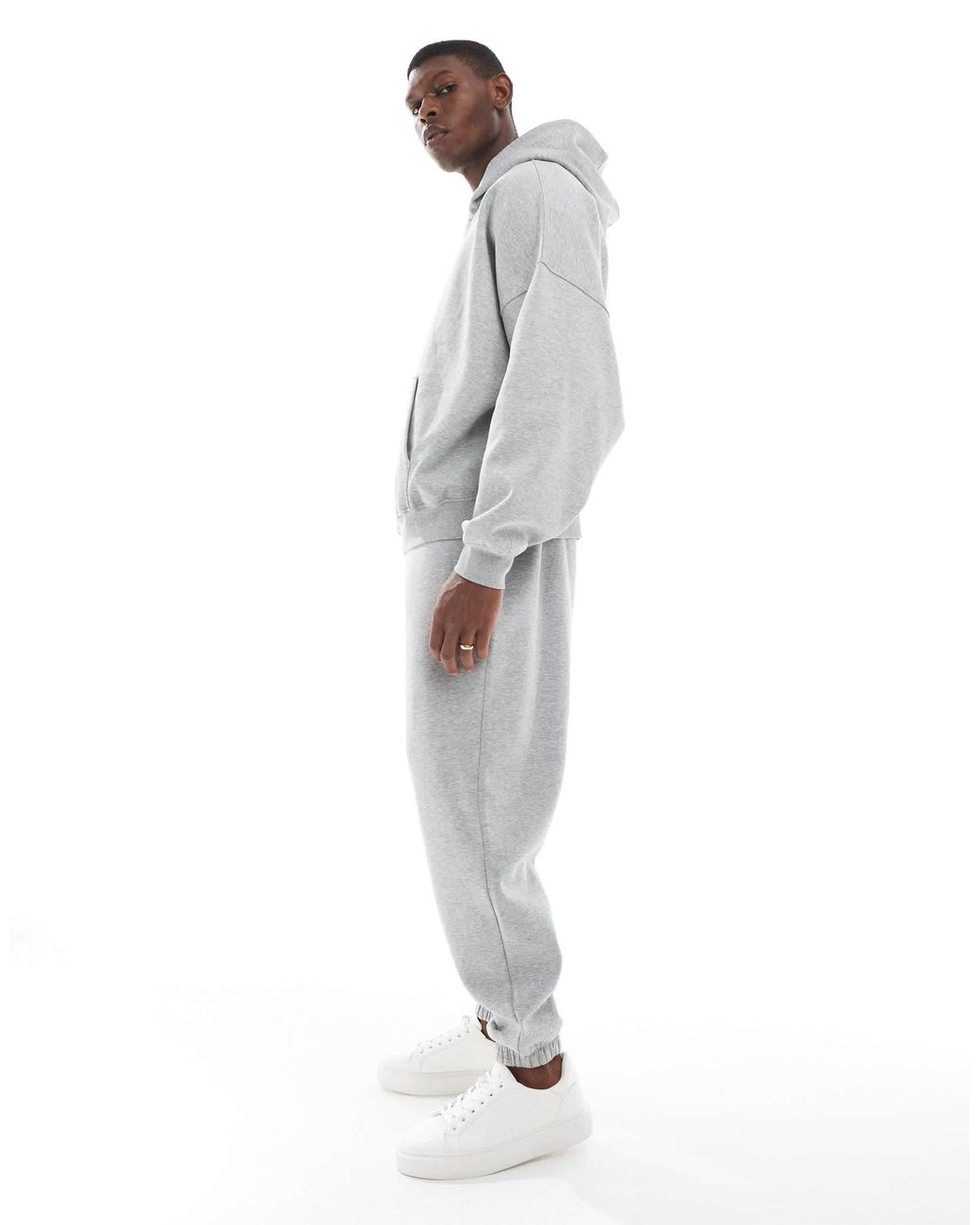ASOS Gray Essentials Relaxed Sweatpants for men
