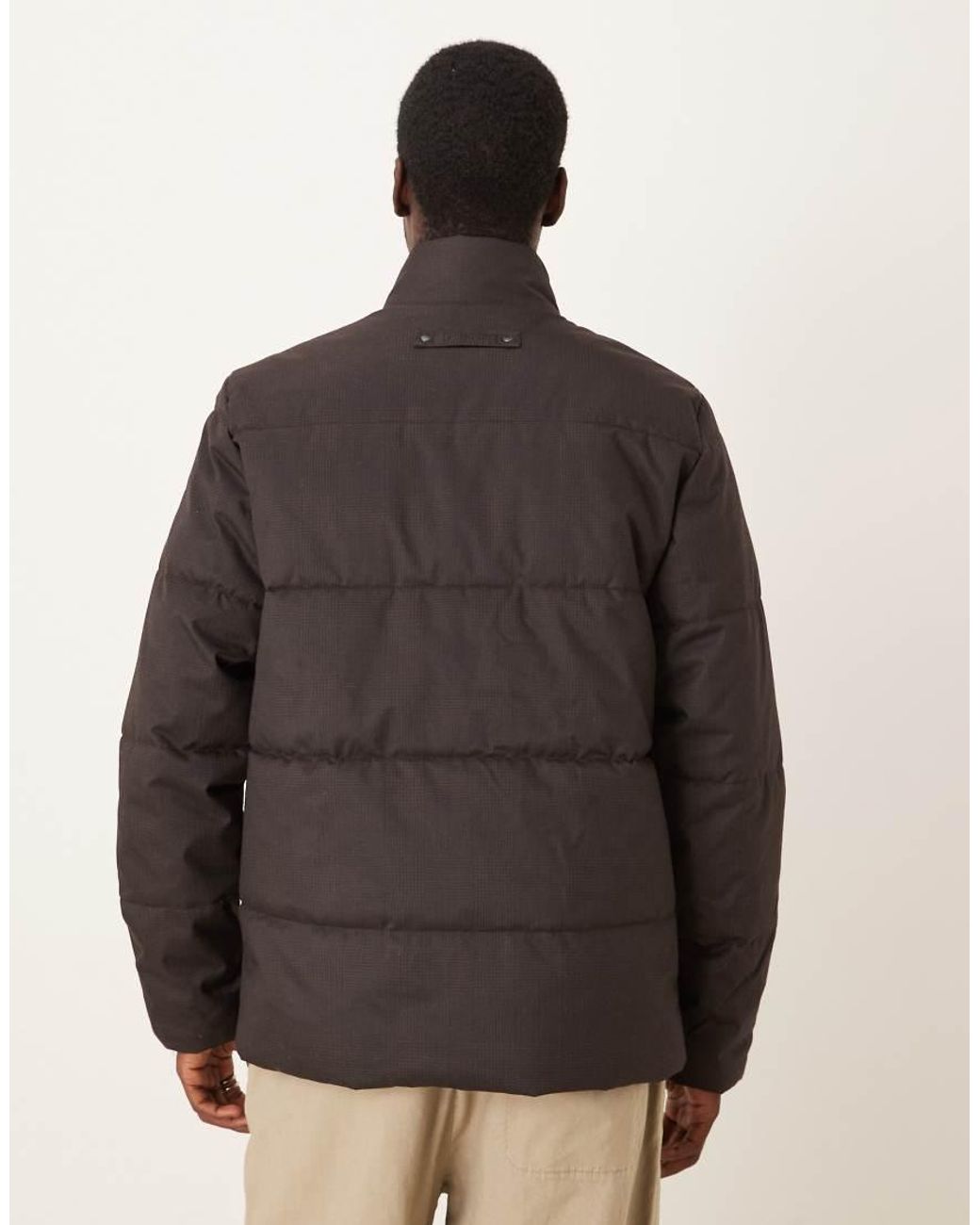 Barbour Brown Northwood Puffer Jacket for men