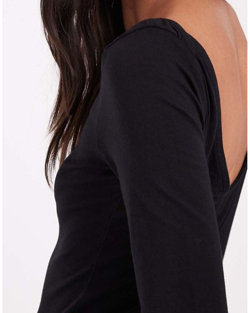 Lee Jeans Blue Long Sve Bodysuit