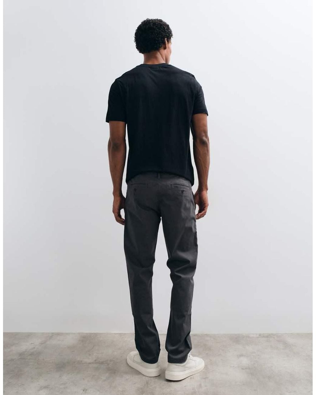 ASOS Gray Slim Chinos for men