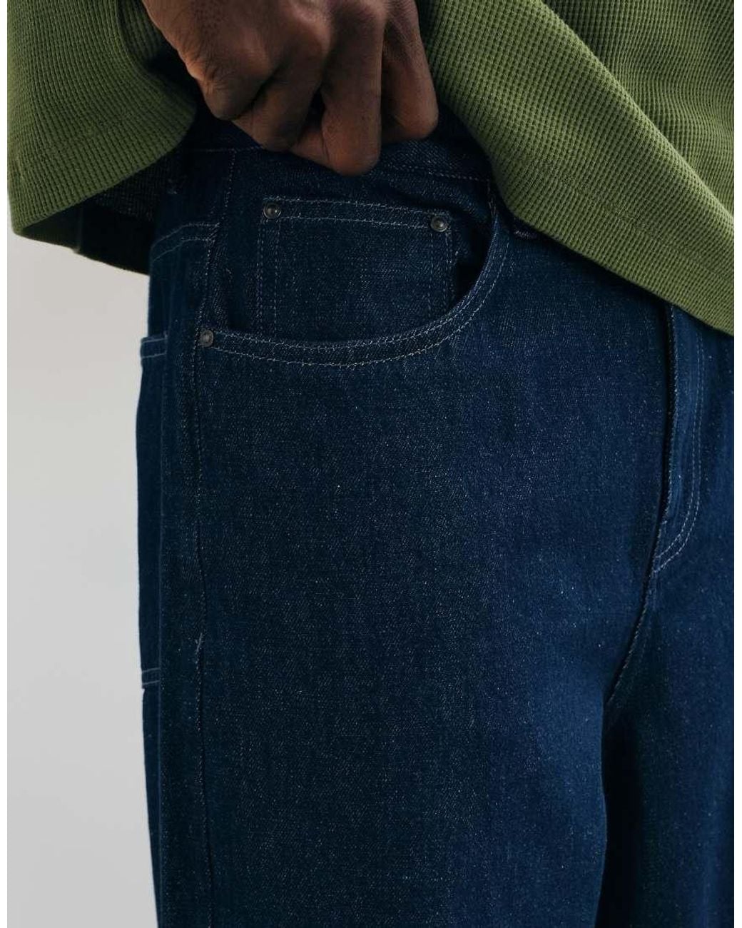 ASOS Green Cocoon Jeans for men