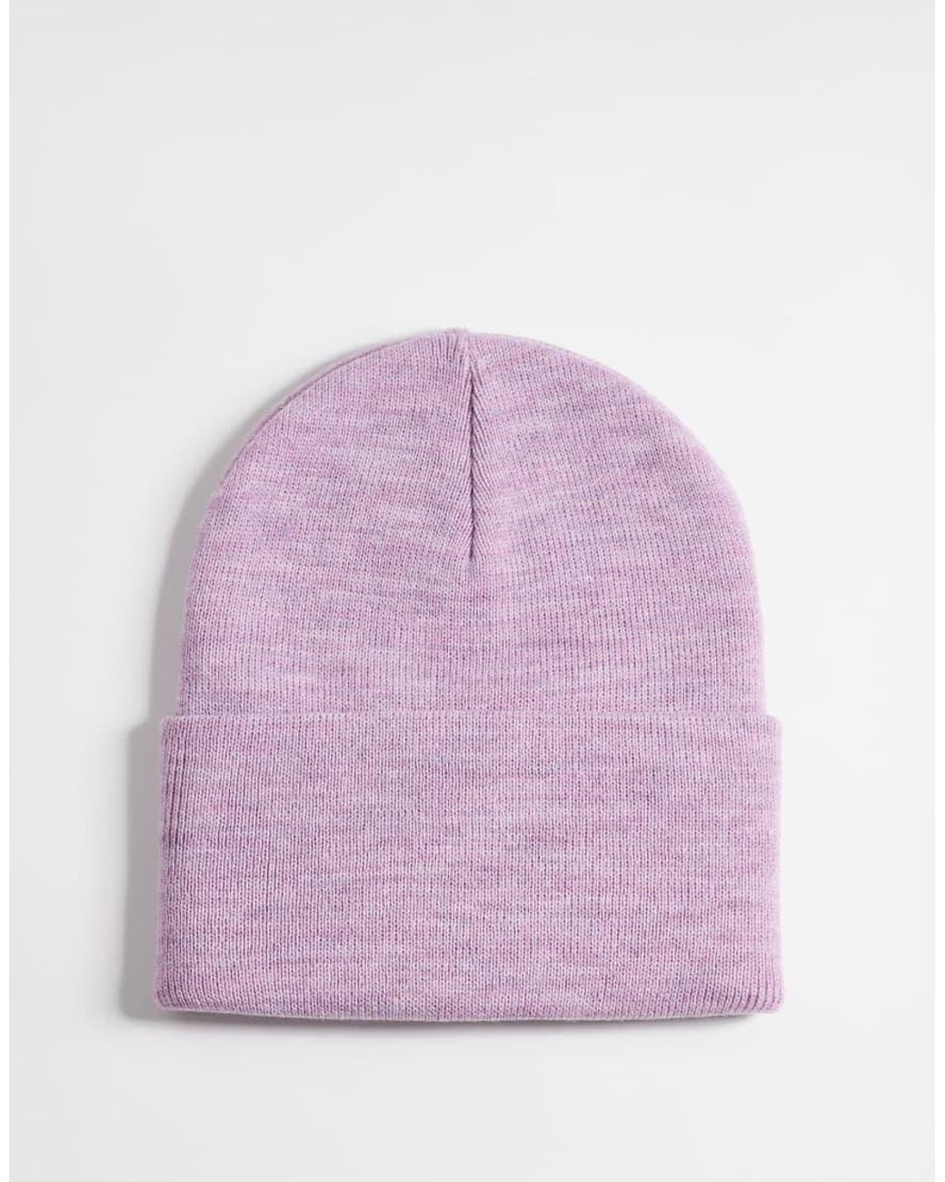 Carhartt Purple Acrylic Watch Beanie
