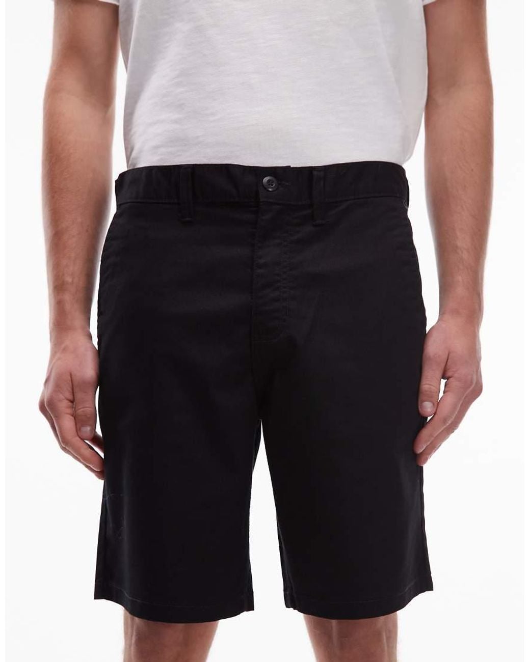 Vans Blue Authentic Relaxed Chino Shorts for men
