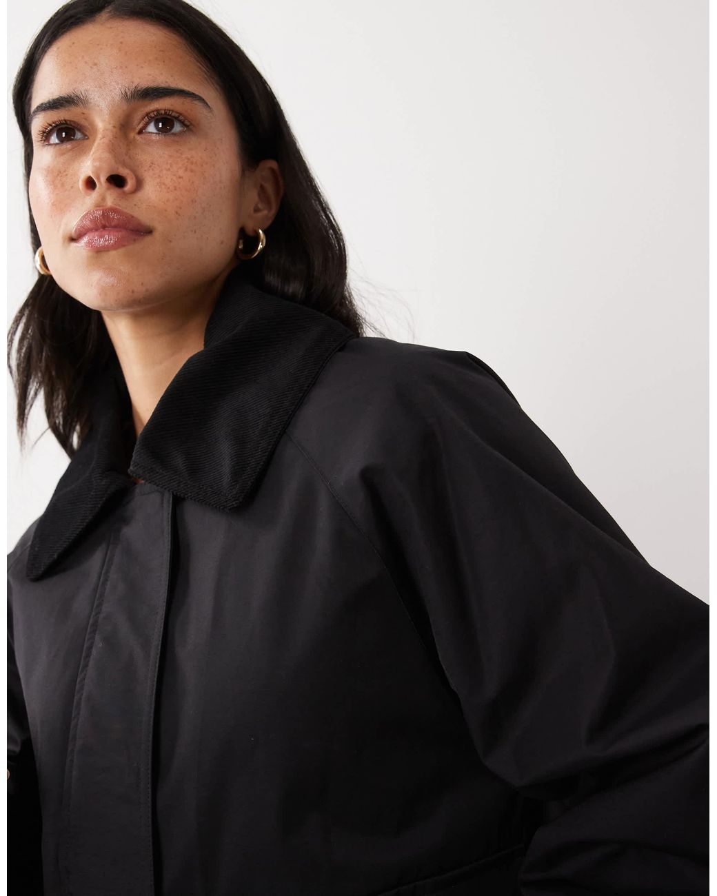 Parka e Mango en coloris Black