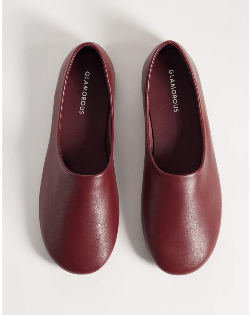 Glamorous Purple Flat Shoes