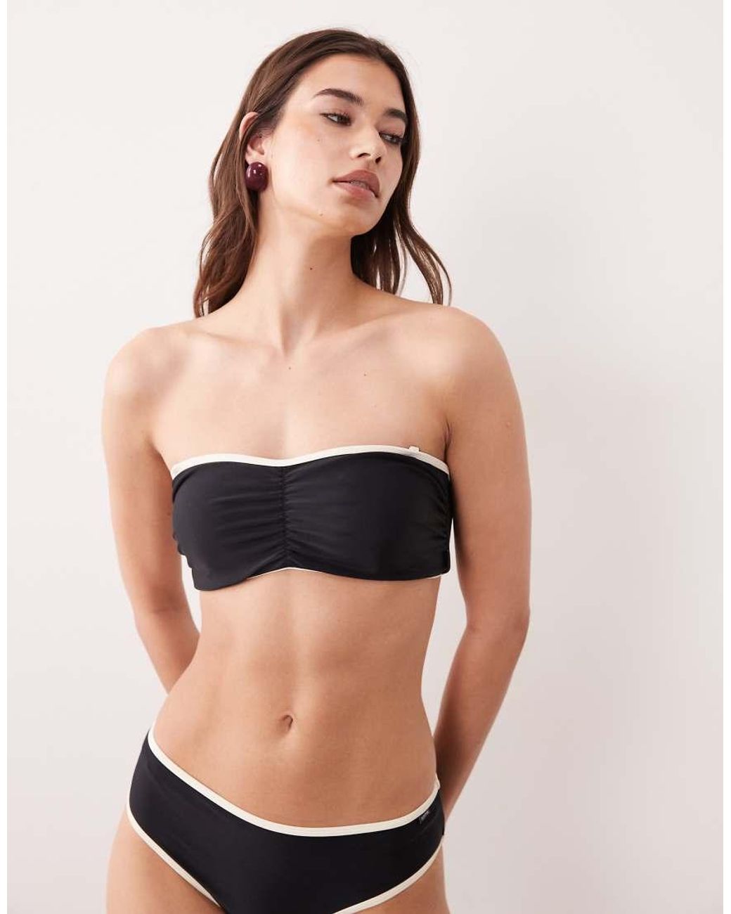 Regatta Black Kyra Bandeau Bikini Top