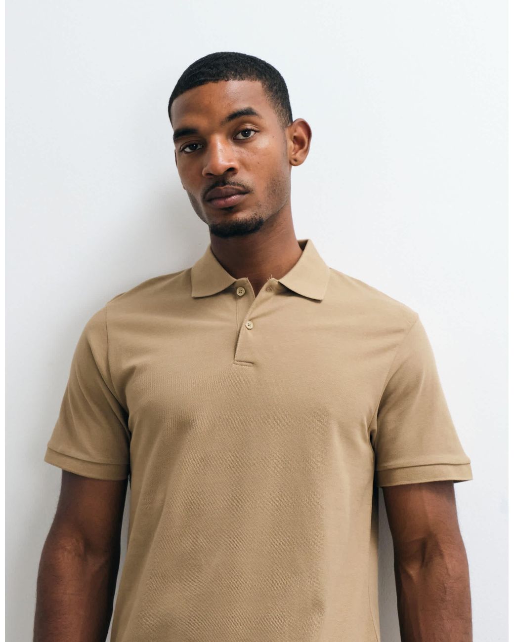 ASOS Green Essentials Regular Fit Polo for men