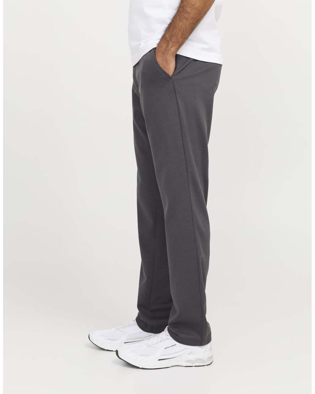 Jack & Jones White Chino Trousers for men