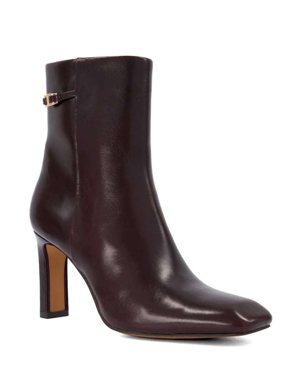 Dune Brown Onora Ankle Boots