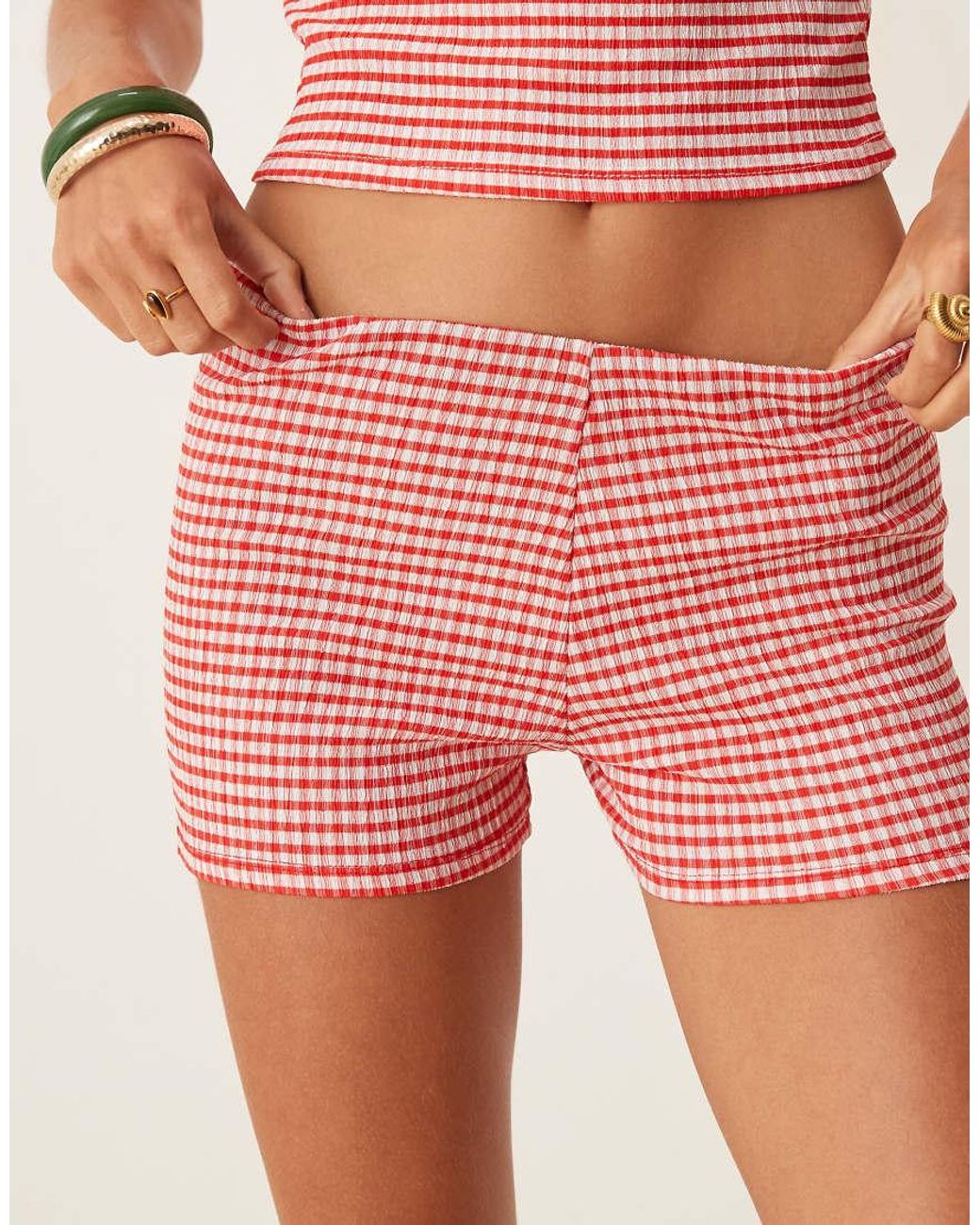 ASOS Pink Micro Short Co-Ord