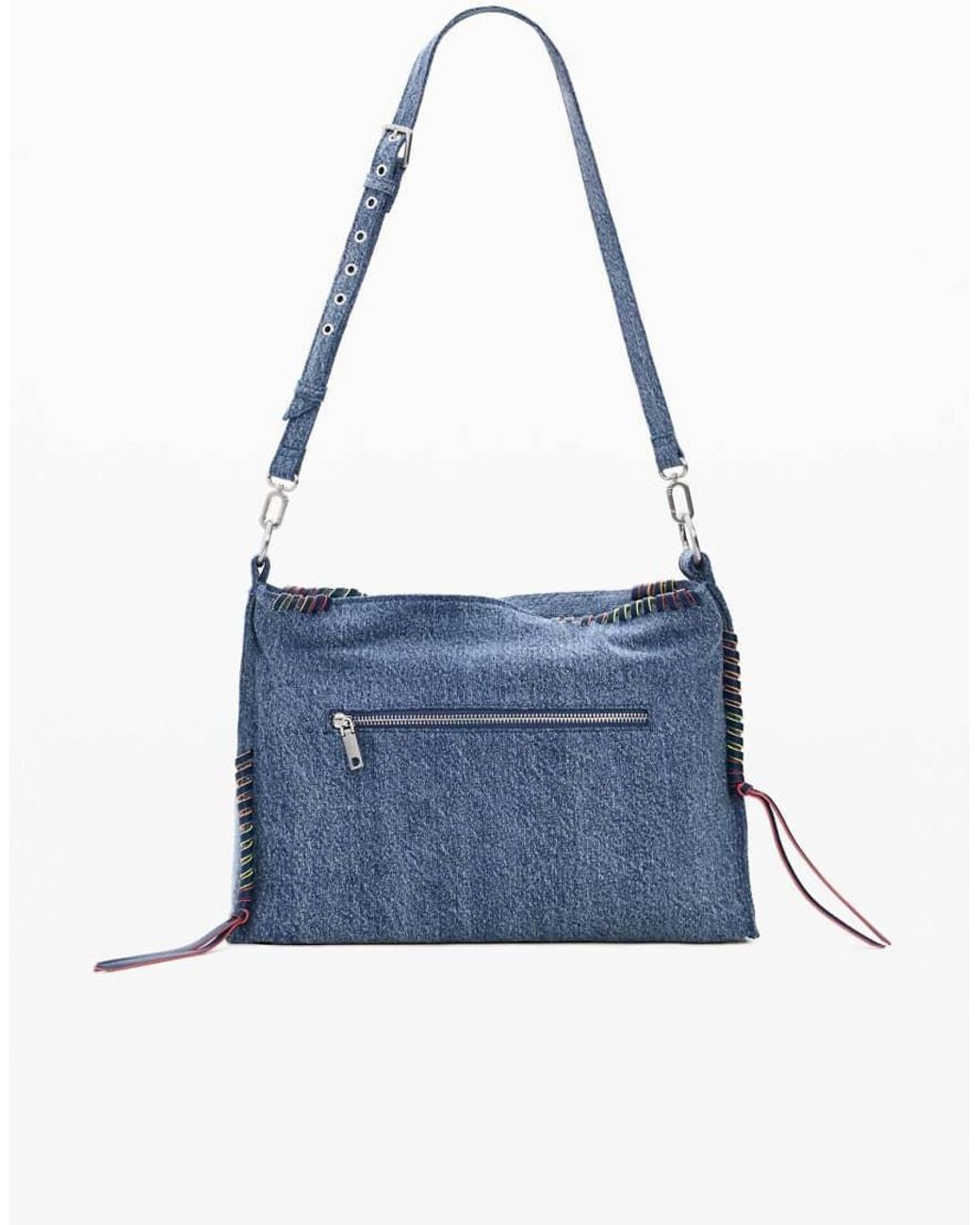 Borsa Grande di Desigual in Blue